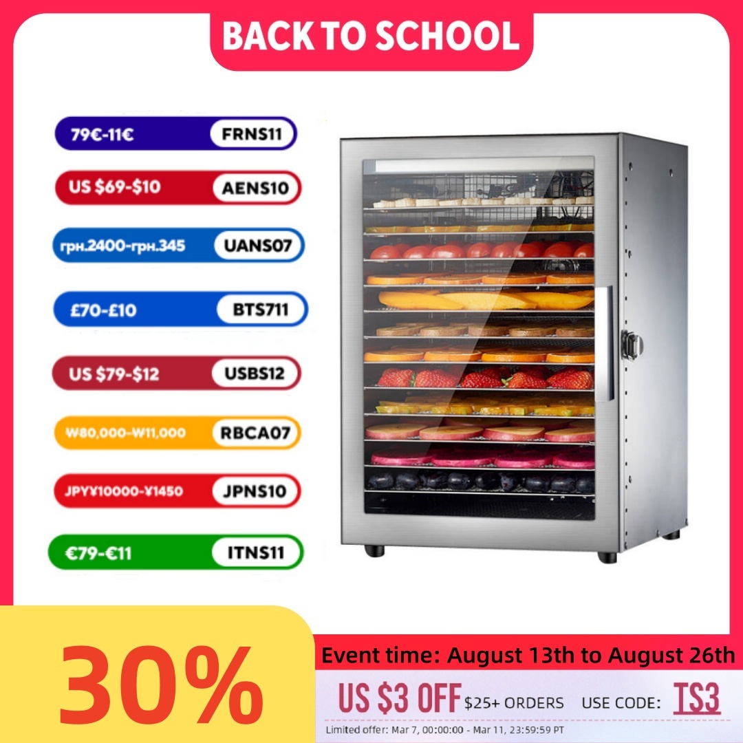 Food Dehydrator Snacks - 220V 110V Kuru Meyve Makinesi Gıda