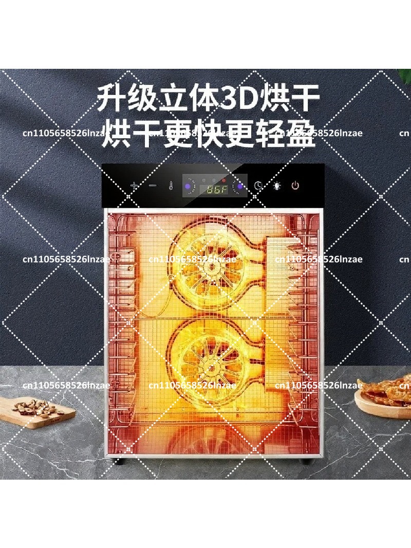 Food Dehydrator Snacks - Meyve, Sebze ve Etler için Gıda