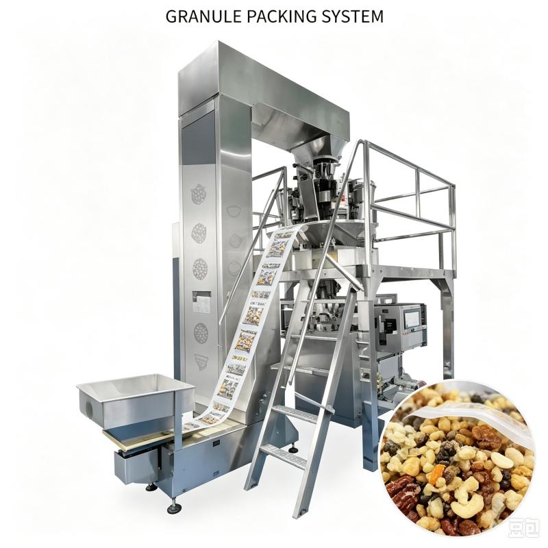 Food Dehydrator Snacks - Otomatik Dondurulmuş Meyve Paketleme Makinesi Çok