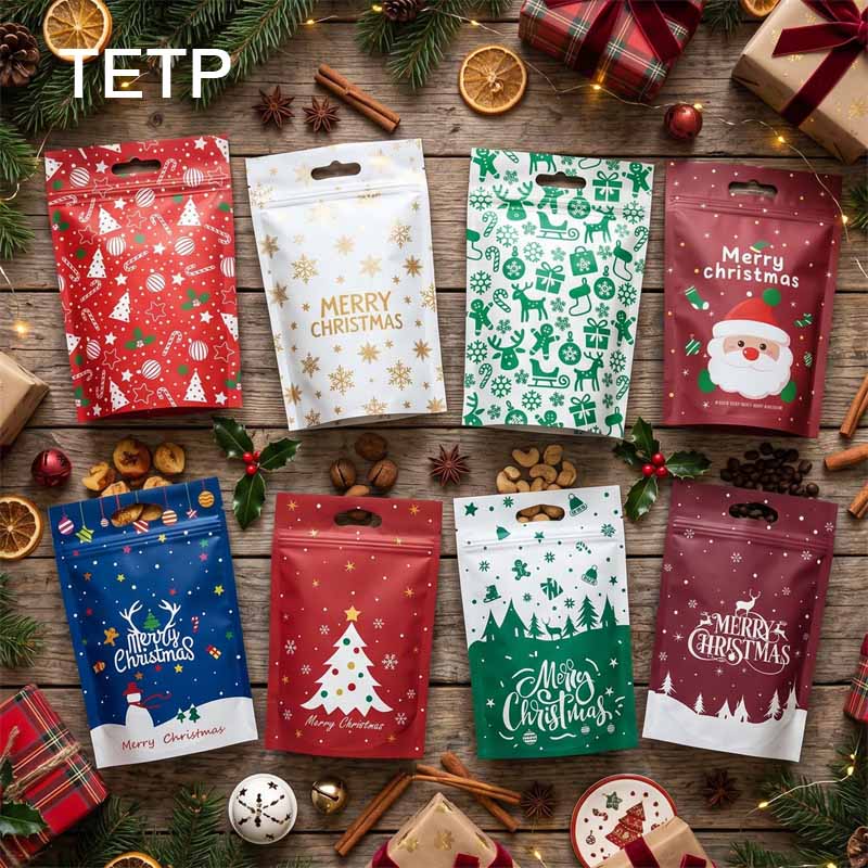 Xmas Food Snacks - TETP Noel Çizgi Film Kendinden Kapanan