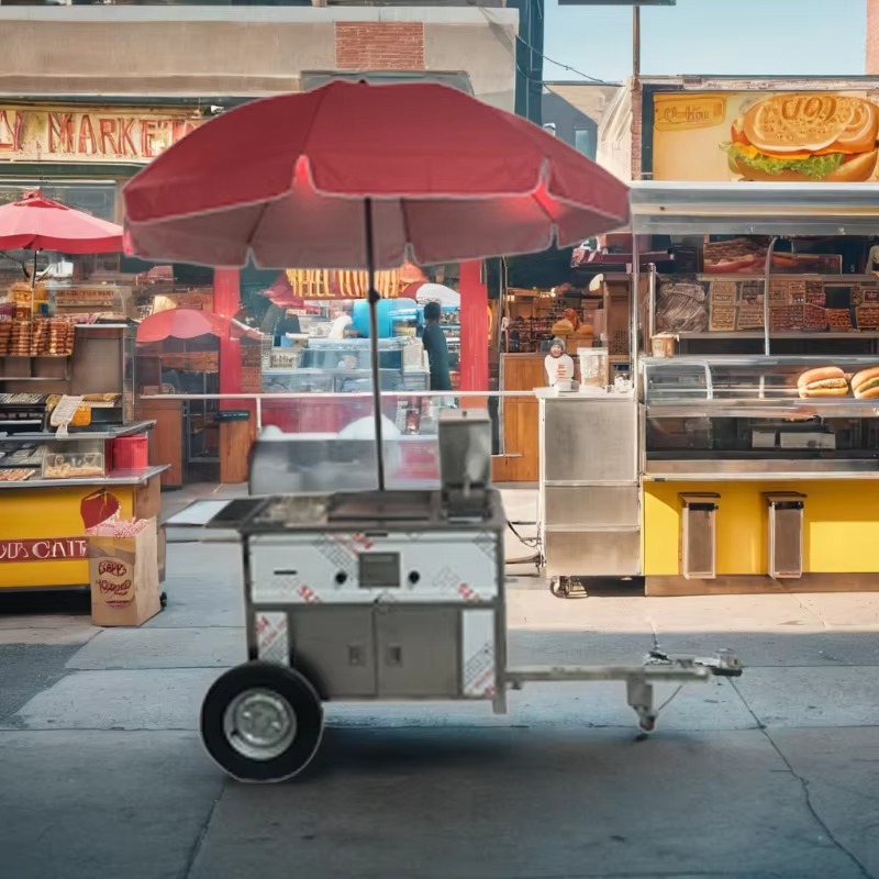 Kompakt Mobil Atıştırmalık Yiy - Snacks Food Stall incelemesi ve fiyatı
