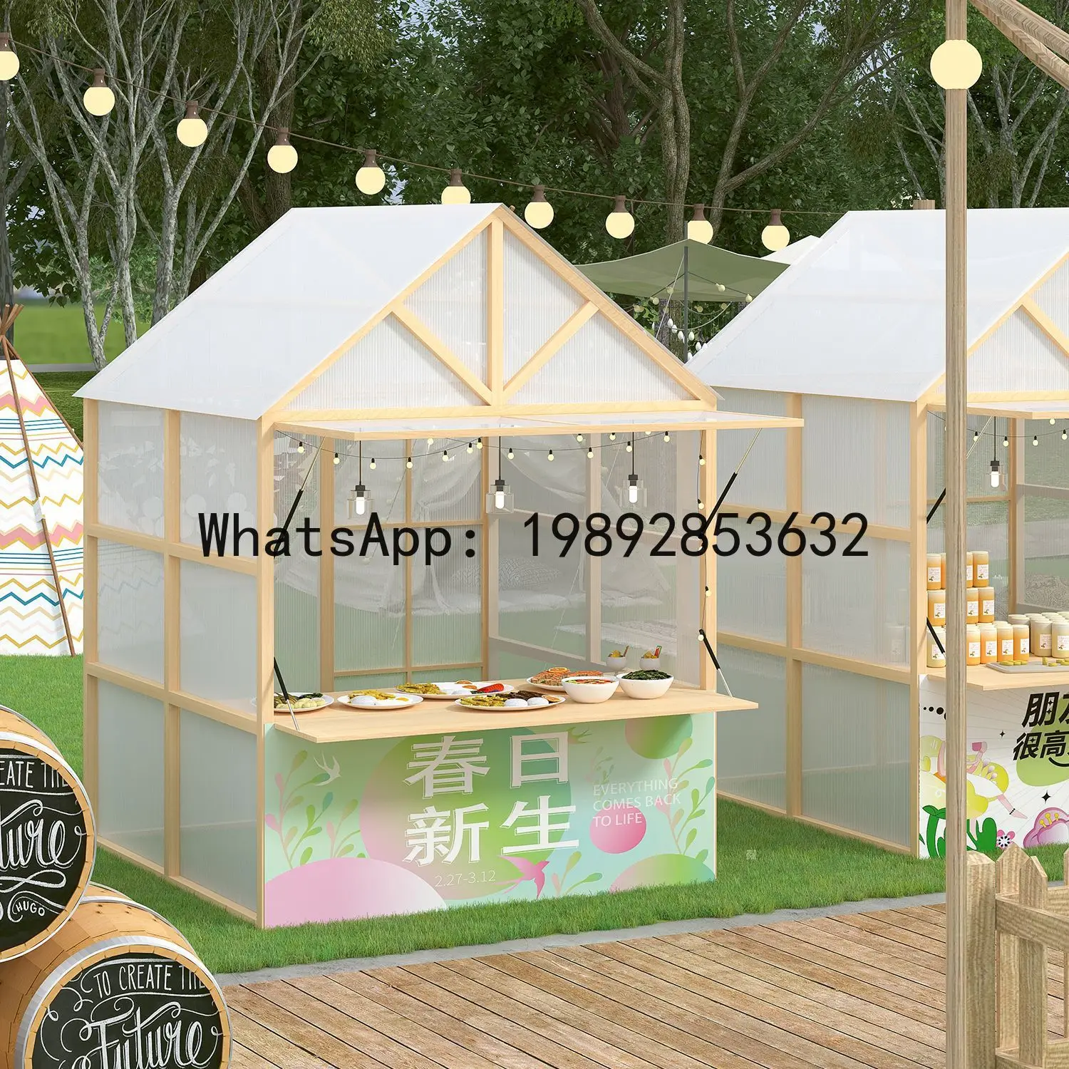 Z2-28Event Stand Rafı İnternet - Snacks Food Stall incelemesi ve fiyatı