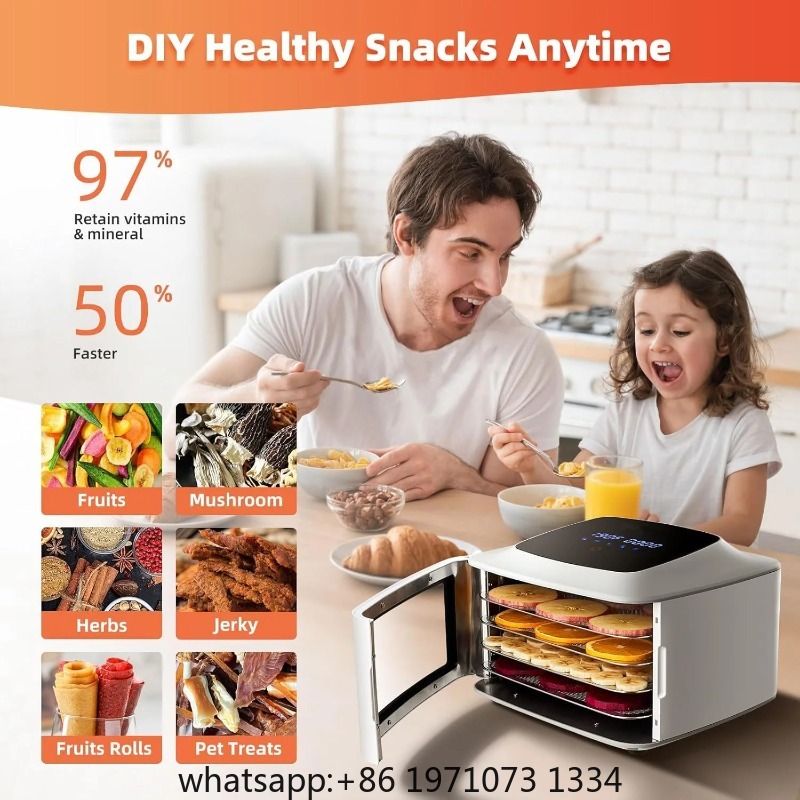 Dijital Gıda Kurutucu - 4 Teps - Food Dehydrator Snacks incelemesi ve fiyatı