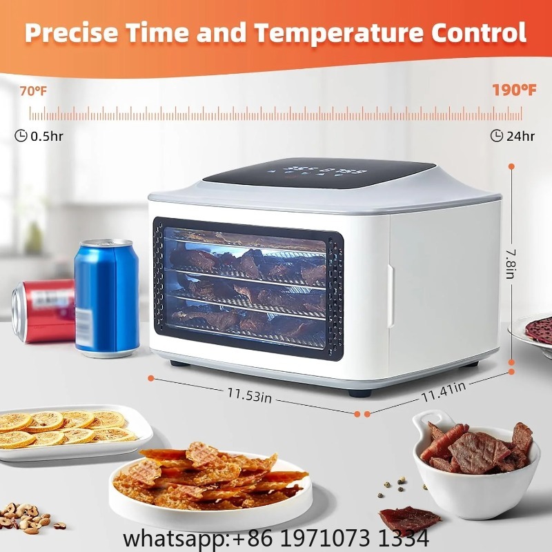 Dijital Gıda Kurutucu - 4 Teps - Food Dehydrator Snacks incelemesi ve fiyatı