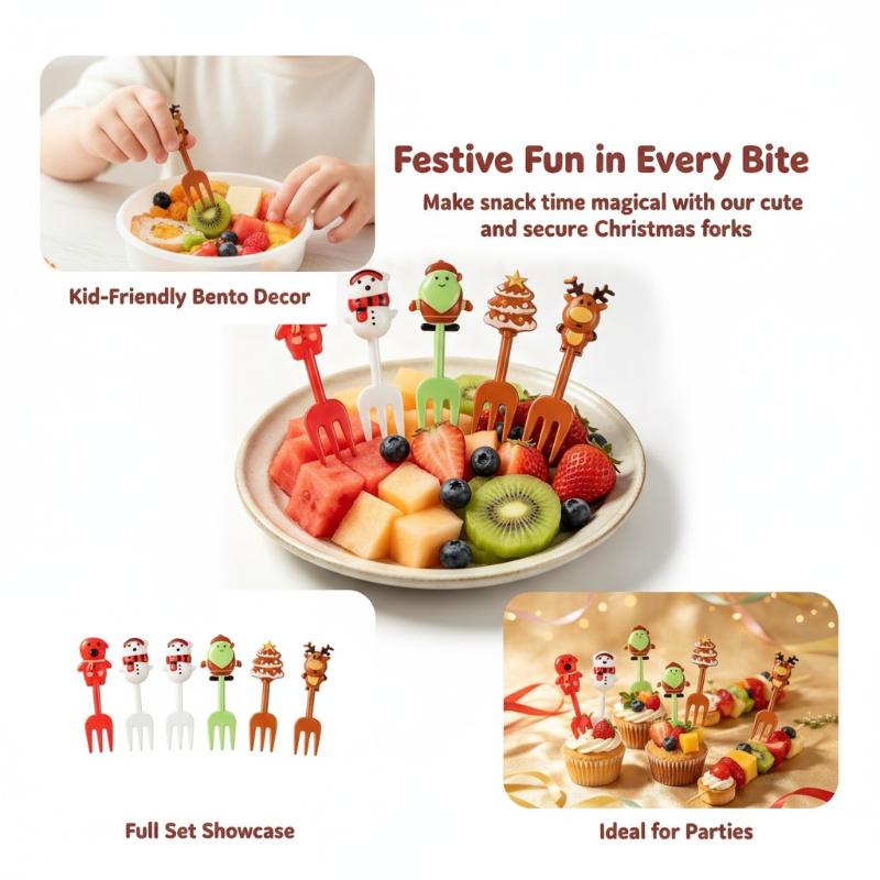 10 Adet Gıda Sınıfı Noel Meyve - Xmas Food Snacks incelemesi ve fiyatı