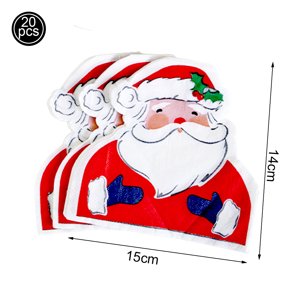Noel Baba Temalı Tek Kullanıml - Xmas Food Snacks incelemesi ve fiyatı