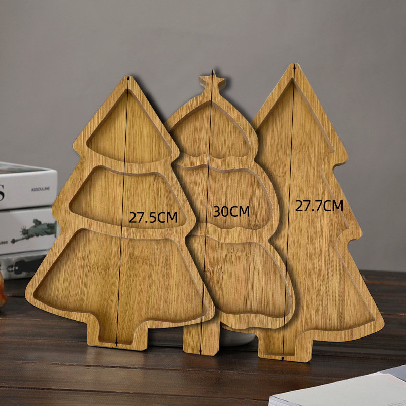 Noel Tabağı Ahşap Tepsi Noel A - Xmas Food Snacks incelemesi ve fiyatı