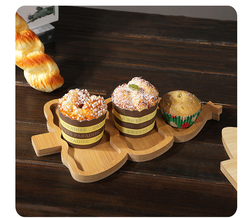 Noel Tabağı Ahşap Tepsi Noel A - Xmas Food Snacks incelemesi ve fiyatı