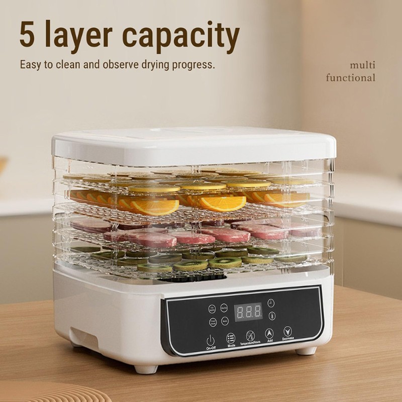Yiyecek Kurutucu 5 Katmanlı El - Food Dehydrator Snacks incelemesi ve fiyatı