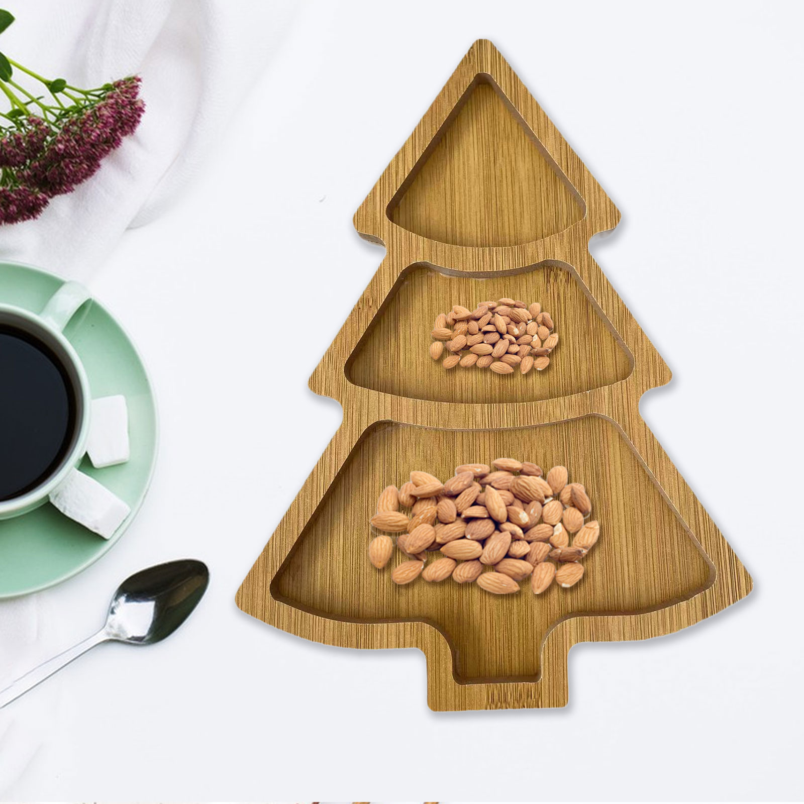 Noel Ağacı Şekilli Servis Teps - Xmas Food Snacks incelemesi ve fiyatı