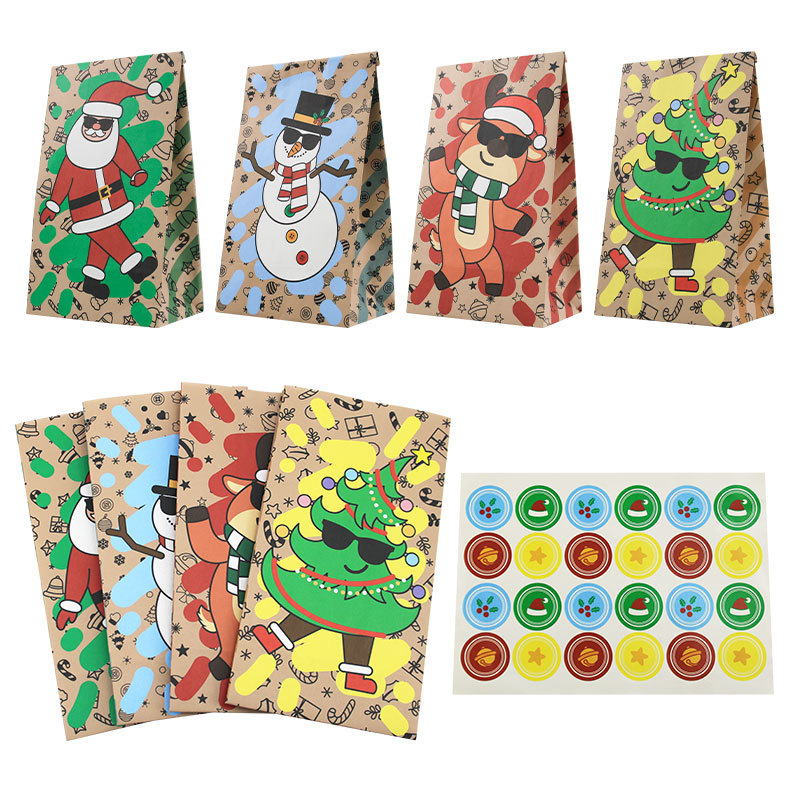 Noel Kağıt Çantaları 24 Adet Y - Xmas Food Snacks incelemesi ve fiyatı