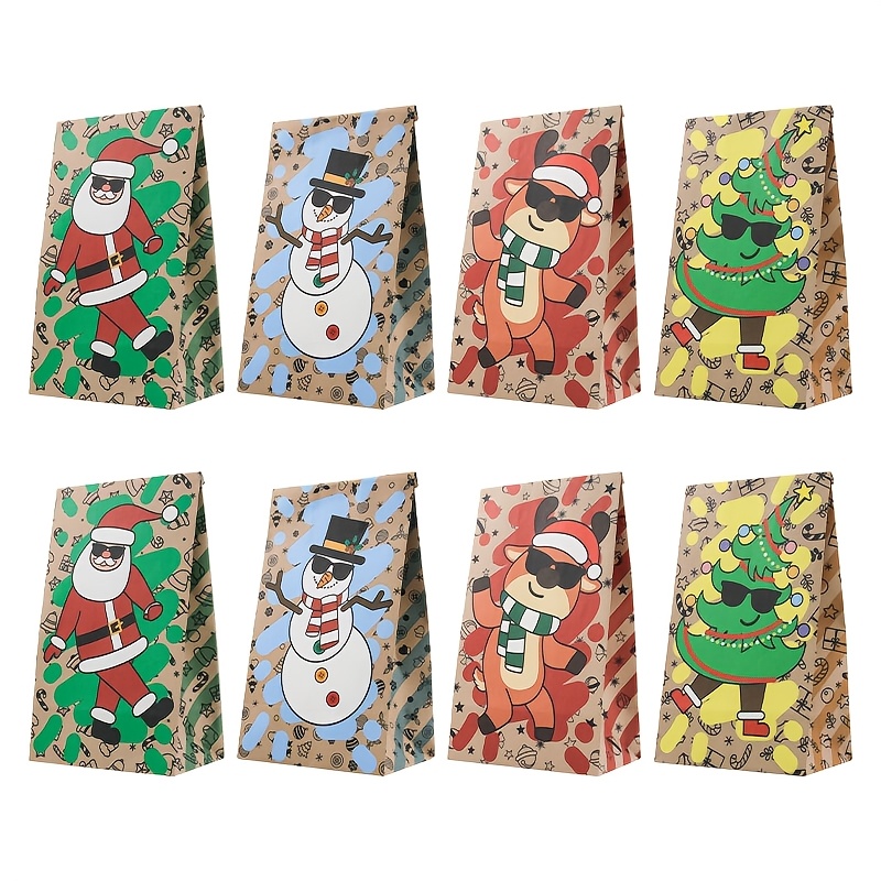Noel Kağıt Çantaları 24 Adet Y - Xmas Food Snacks incelemesi ve fiyatı