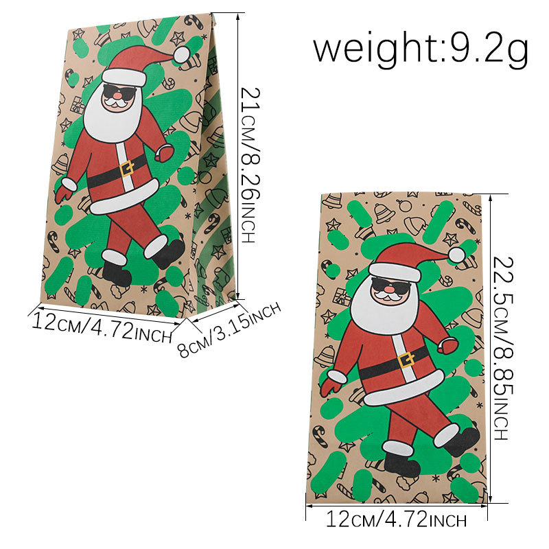 Noel Kağıt Çantaları 24 Adet Y - Xmas Food Snacks incelemesi ve fiyatı