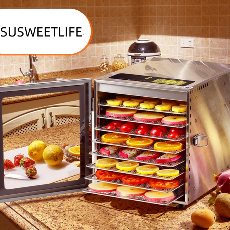 500W 8 Tepsili Büyük Kapasitel - Food Dehydrator Snacks incelemesi ve fiyatı