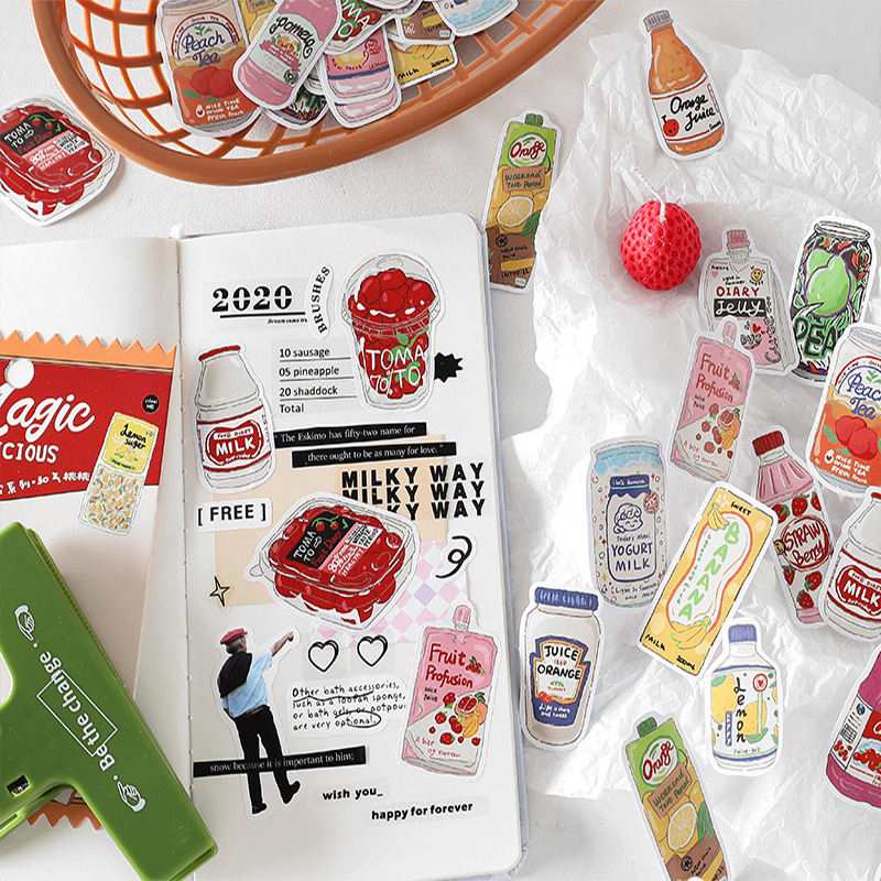 Sevimli Yiyecek Çıkartmaları F - Food Snacks Label incelemesi ve fiyatı