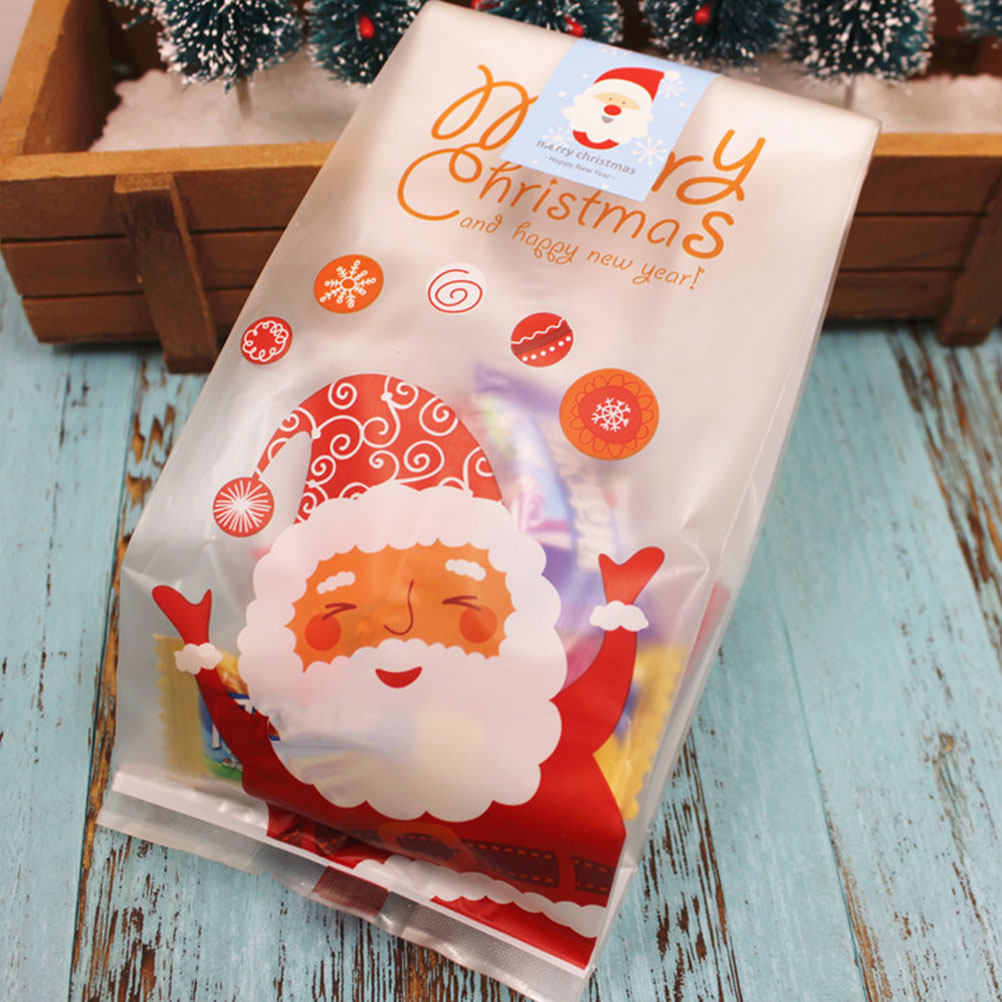 50 Adet Noel Baba Kurabiye Poş - Xmas Food Snacks incelemesi ve fiyatı