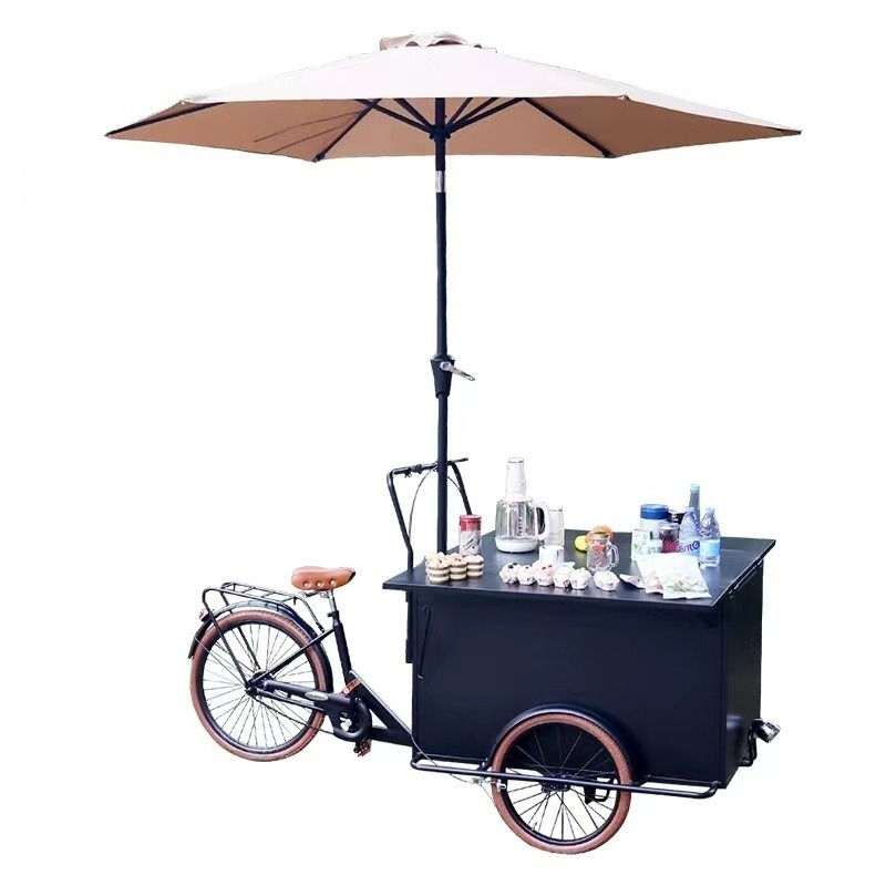 İnsanla çalışan üç tekerlekli  - Snacks Food Stall incelemesi ve fiyatı